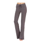 Activewear Women Wide Leg Pants Casual Cotton Yoga Pants With Pockets High Waist Drawstring Baggy Sweatpants Flare Leggings