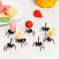 12pcs Ant Toothpicks Food Fruit Picks Decoration Ant Shape Forks Snack Cake Dessert Tableware for Home Decoration Kitchen Party