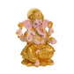 Resin Ganesha Statue Hindu Elephant God of Wisdom & Success Handcrafted Home Altar Decor for Diwali Puja Office Gift Idea
