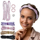 Heatless Curling Rod Headband Soft Hair Curlers No Heat Rollers Lazy Silk Curls Sleeping Headband Ties Hair Styling Tools