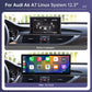 Road Top 12.3" Linux Screen For Audi A6 C6 A7 C7 2011-2018 with Wireless CarPlay Android Auto Airplay Car Radio Player
