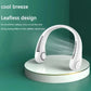 Hands Free Neck Fan Portable USB Rechargeable Bladeless Cooling Fan Quiet Wearable Fan for Summer Travel 3 Speed Mini Long endur