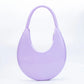 Fashion Silica Gel Jelly Crescent Bags For Women Luxury Designer Handbags Purses 2024 New In Top Handle Small Underarm Shoulder
