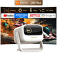 BYINTEK U90 Projector 4K Google TV 11.0 Full HD1080P Cinema WiFi Portable 1080P Home Theater Video DLP Projector with Battery