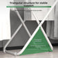 Simple Floor-Mounted Laundry Drying Rack Yangzi Footline Heater Balcony Stacking Easy-To-Use Clothes Drying Rack Home Use