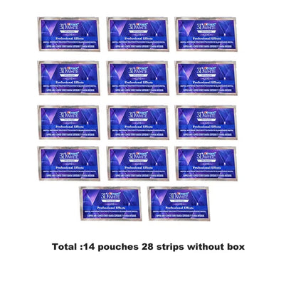 3D White Strips Crest Whitestrips Original Professional Effects Teeth Whitening Strips Tooth Bleaching Whitening Factor
