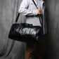 NZPJ Genuine Leather Men Travel Bag Natural Cowhide Handbag Casual Crossbody Bag Large Capacity Luggage Bag For 16 Inch Laptop