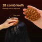 Multi-Functional Wood Massage Comb Scalp Head Massager Natural Sandalwood Circular Tooth Guasha Scraping Body Massager