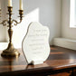 Jewish Shabbat Candle Lighting Blessing Plaque Silicone Mold with Hebrew Prayer DIY Resin Plaster Epoxy Craft Mold