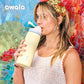 Owala Freesip insulated cup, straw, stainless steel insulated water cup, large capacity portable outdoor insulated kettle 32oz