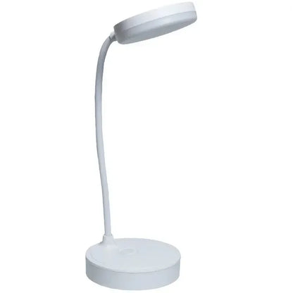3-Level Dimmable Wireless LED Desk Lamp, Plug-in Powered Touch Control Table Lamp. Portable Night Light for Bedroom, Study Room,