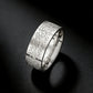 HIPEE Stainless Steel Islamic Rune Engraved Ring, Ayatul Kursi Ring, Muslim Arabic Prayer Religious Jewelry, Eid Gift