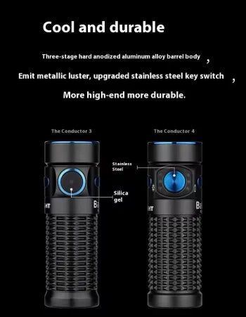 Original Olight Conductor Baton4 Ultra Long Endurance 1300 Lumens Portable Pocket Edc Flashlight