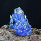 Handmade Resin Lord Ganesha Statue Elephant God Ganpati Figurine for Home Altar Hindu Decor Prosperity Gift