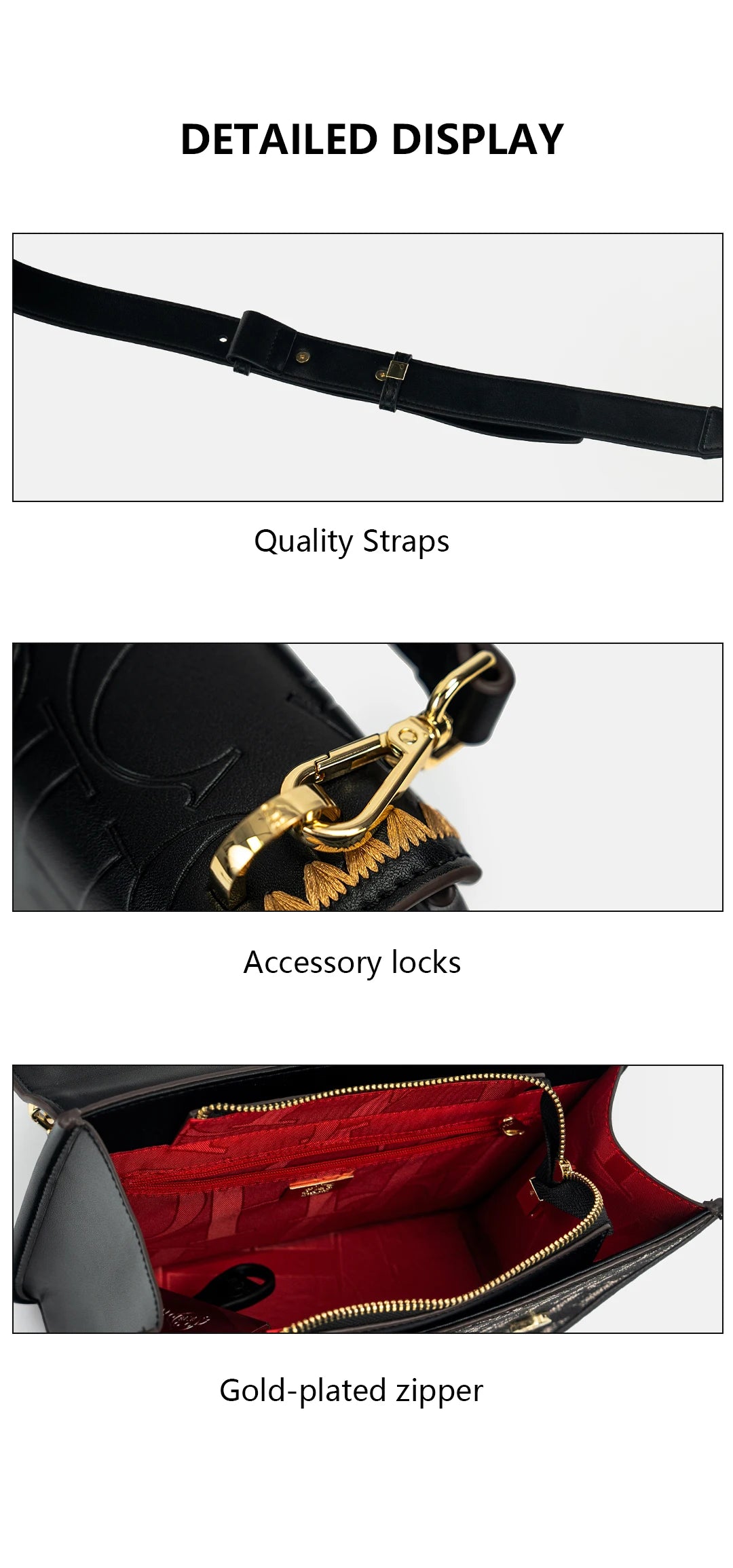 CH Solid Design Shoulder Bag Dark Letter Embossed Ladies Party Bag Exquisite Luxury Brand Fashion Design Handbag Classic