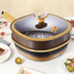 Titanium Alloy Non-Stick Pot with Lid 30CM Large Capacity Household Frying Pan Kitchen Induction Cooker Gas Stove Universal