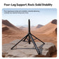 Ulanzi TT91 Auto-Open Extension Pole Selfie Stick Ground Tripod with 1/4'' Mount for Action Camera for Insta 360 for Vlog Video