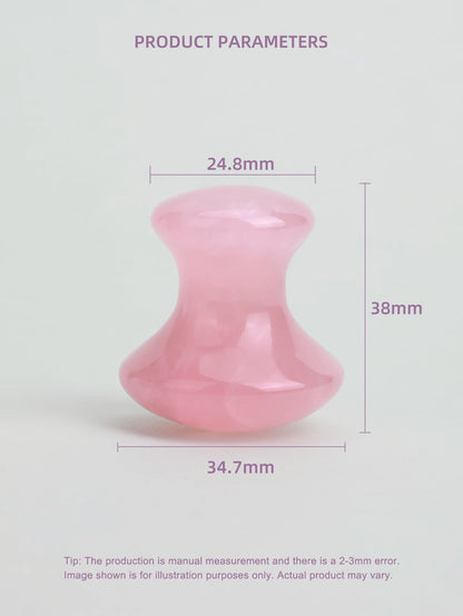 1 Natural Jade Mushroom Shape Gua Sha Board Face Back Body Massager Facial Beauty Care Skin Tool Women Relaxing Face Roller