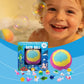 Ocean Toy Bath Bombs With Surprise Fizzy Bubble Bath Ball Moisturizing Sea Salt Glycerin Skin Cleansing Relaxing Spa Balls Gift