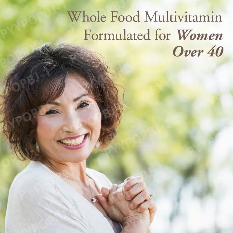 Garden of Life Multivitamin for Women 40 Plus Organics Womens Vitamins Hormone Breast Health Support Blend Vegan 120 Tablets