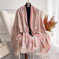 Luxury Winter Scarf Women Cashmere Warm Pashmina Brand Foulard Female Shawls Wraps Thick Soft Bufanda Poncho Scarves Stole 2025