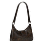 Y2K Retro Style Shoulder Bag, Maillard Pleated Rivet Armpit Bag, Fashionable Ladies Cool Leather Shoulder Bag