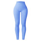 Women's Seamless Knitted Thread yoga Pants High Waisted Sports Leggings Hip Lifting Running Training Slimming and Fashionable