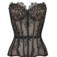 Women's Lace Patchwork Vest Sexy Bandage Strapless Backless Slash Neck Female Corset 2026 Summer Lady Beach Party Tops New