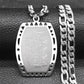 Islam Muslim Arabic Quran Medal Pendant Necklace for Women Men Stainless Steel Gold Color Hip Pop Religion Arab Jewelry Gifts