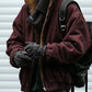 Japanese Vintage Polar Fleece Jacket Men Winter High Quality Thick Jacket Korean Streetwear Loose Couple Trendy Warm Coat Male