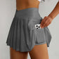 2 in 1 Jogger Flowy Athletic Shorts for Women Gym Yoga Workout Running Tennis Skirt Comfy Skort Lounge Cute Clothes Casual Wear