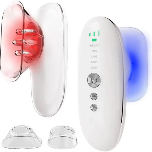 3 in 1 Body Sculpting Machine Liposuction Massager Body Anti Cellulite Tool Microcurrent Facial Skin Tighten Device Fat Burner
