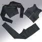 Yoga Suit High Waist Leggings Running Training Tights Sports Outfits Long Sleeve Crop Top Bra Seamless Fitenss Set Fitness Wear