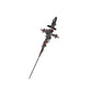 1PCS Retro Dark Gothic Punk Rose Cross Thorn Earring Unisex Piercing Ear Needle Earstuds Eardrop Jewelry
