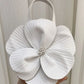 Fashion Flower Petals Evening Bag Purse Clutch Bag Crossbody Prom Women Luxury Wedding Party Crossbody Day Bag