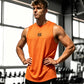 Sleeveless T-shirt Men Quick-drying Fitness Bodybuilding Shirt Male Fashion Basketball Vest Mesh Breathable Summer Gym Tank Men
