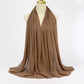 Muslim Chiffon Hijabs For Woman Long Solid Color Head Wrap For Women Shawls Scarves Ladies Muslim Veil Hijab
