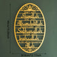 Islamic Calligraphy Wall Art Bismillah Decor Arabic Islamic Art for Home Office Ramadan Eid