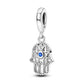 Hot Sales 925 Sterling Silver Charms Beads Devil's Eye Fatima's Hand Cross Beads Fit Original Bracelet Women DIY Jewelry Gifts