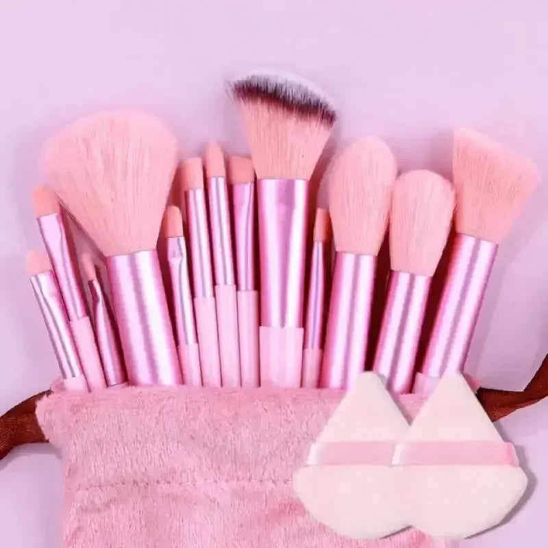 Professional Makeup Brush Set - Soft Fluffy Kabuki & Blending Brushes for Foundation, Powder, Eyeshadow | Beauty Tools Kit