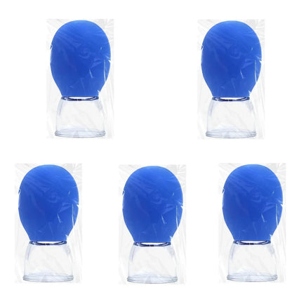 NEW Silicone Vacuum Cupping Jar Cellulite Massage For Face Acupuncture Hijama Suction Vacuum Tank Slimming Body Care Beauty Tool