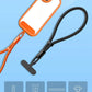 Universal Adjustable Mobile Phone Lanyard Short Wrist Strap with Self-locking Anti-drop Design Durable Polyester Phone Strap