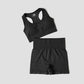 2/3/5PCS Seamless Women Yoga Set Workout Sportswear Gym Clothing Fitness Long Sleeve Crop Top High Waist Leggings Sports Suits