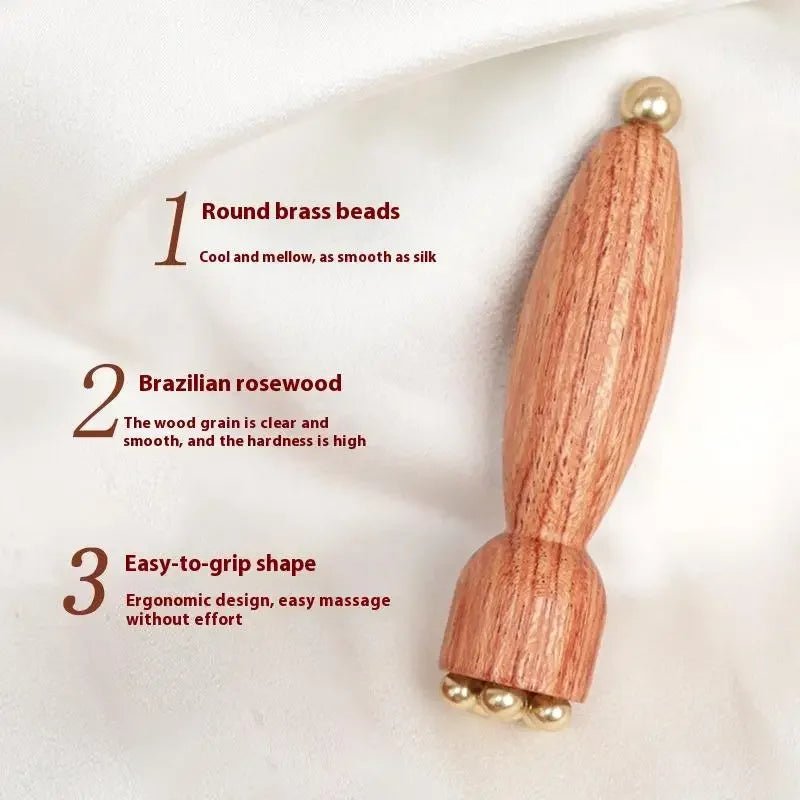Brass Lotus Eye Massage Stick A Facial Gua Sha Tool A Handheld Tool For Eye Relaxation And Meridian Acupressure Massage Tools