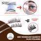 5 Pairs 3D Magnetic Lashes Kit With Curler Natural Soft Magnetic False Eyelashes No Glue Needed Fluffy Reusable Make Up