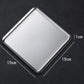Rectangular 304 Stainless Steel Plate Barbecue Plate Hot Pot Buffet Tray Square Snack Dessert Trays Kitchen Cook Accessories