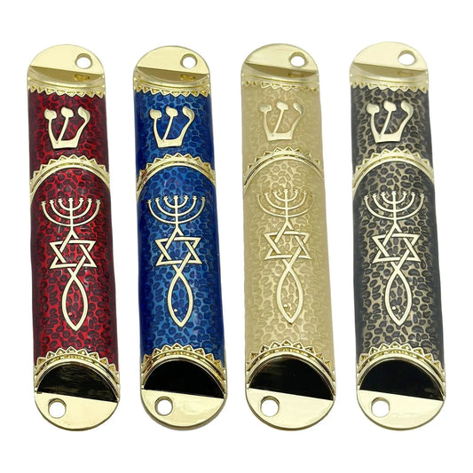 10.6cm Door Mezuzah Case Elegant Looking Handmade Front Door Decoration Judaica