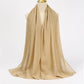 Muslim Chiffon Hijabs For Woman Long Solid Color Head Wrap For Women Shawls Scarves Ladies Muslim Veil Hijab