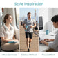 New Arrival Bladeless Hanging Neck Fan 3 Adjustable Speed USB Recharge Mini Portable Air Cooler Long Battery Life Outdoor Gym Su