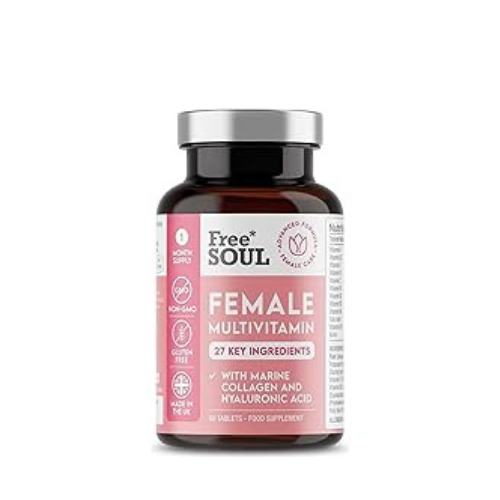 Women's Multivitamins & Minerals with Marine Collagen & Hyaluronic Acid 60 Tablets